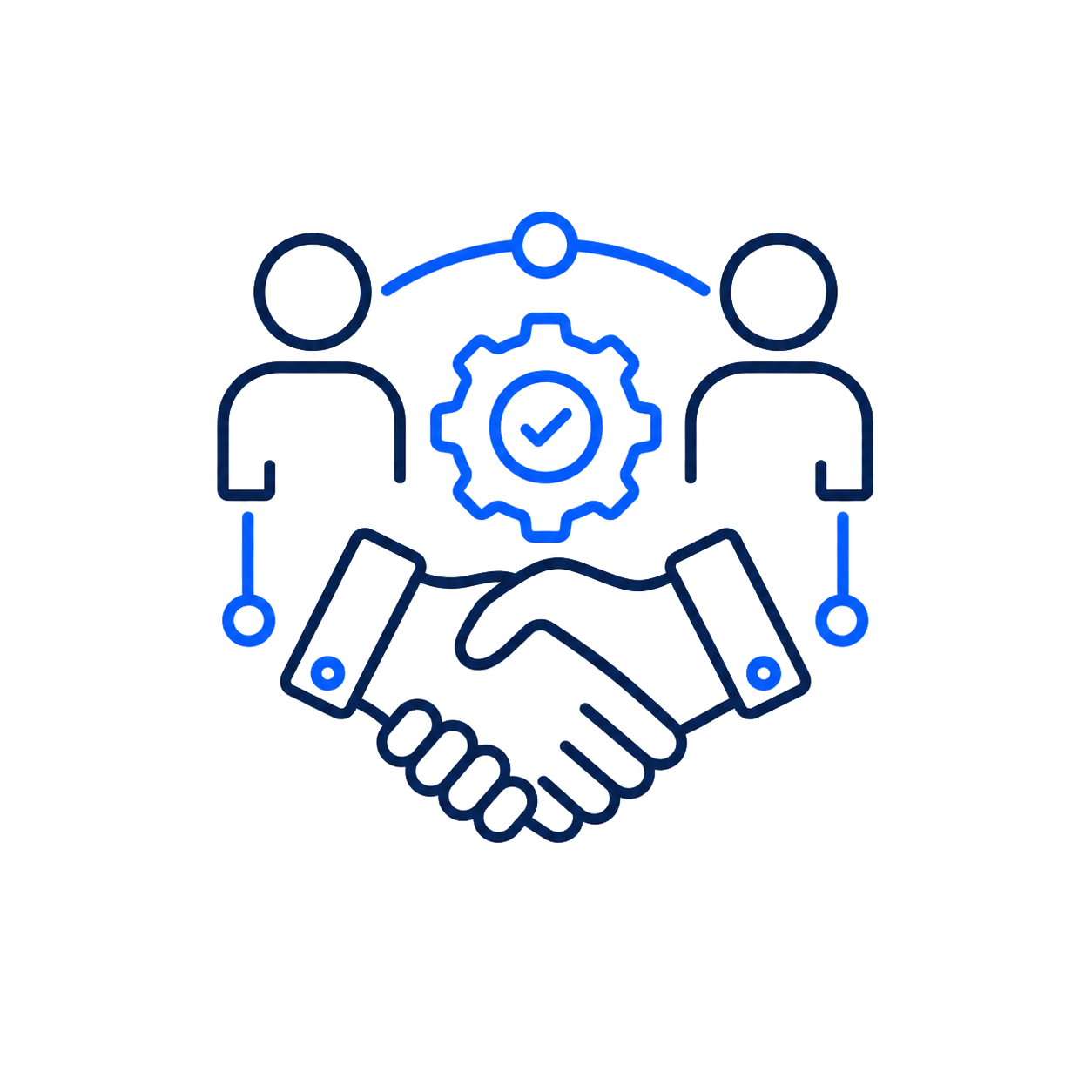 Partnership value icon