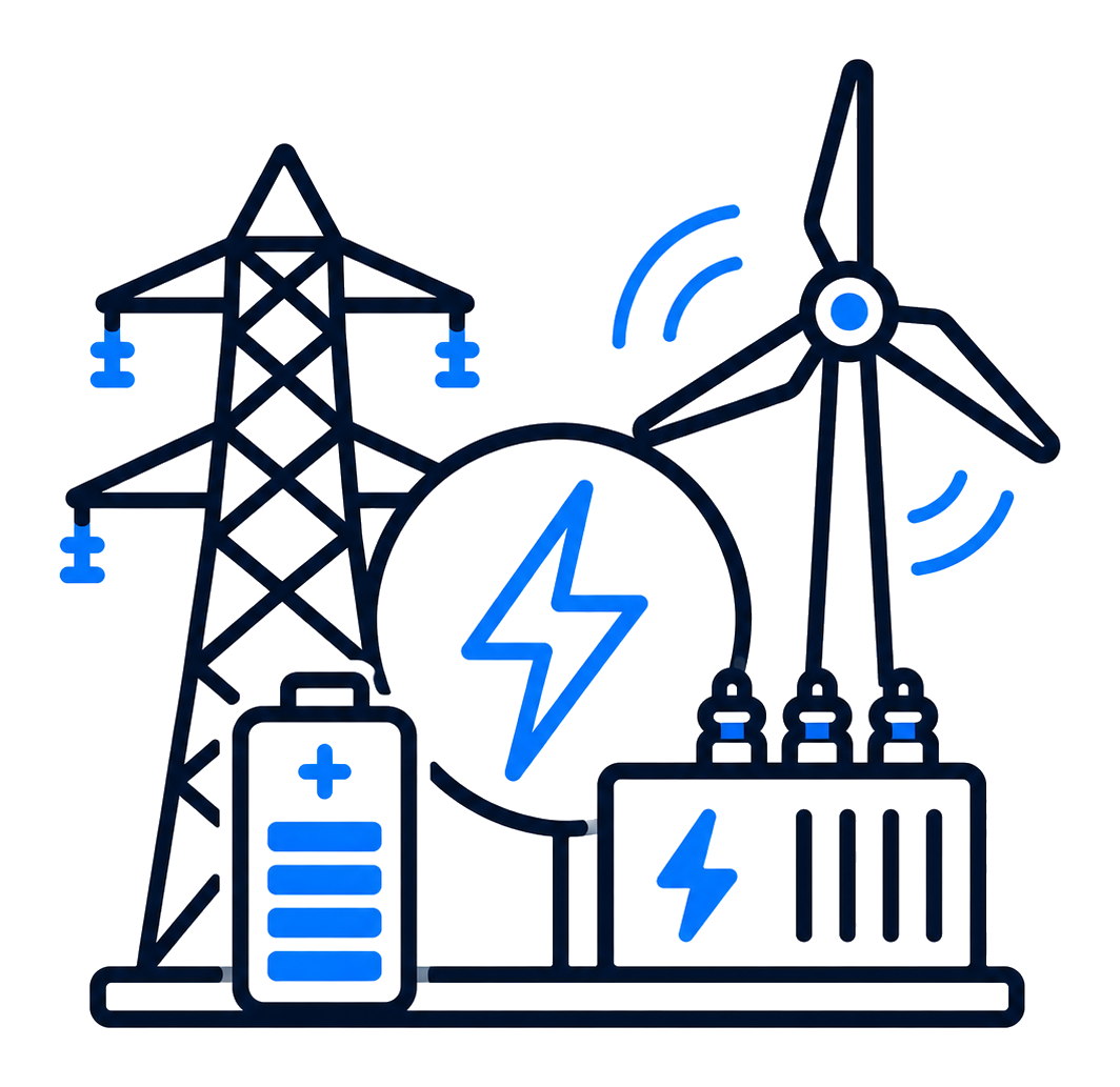 Energy market icon